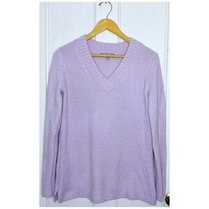 Marled : size : M : oversized soft fuzzy lilac light purple fall winter sweater